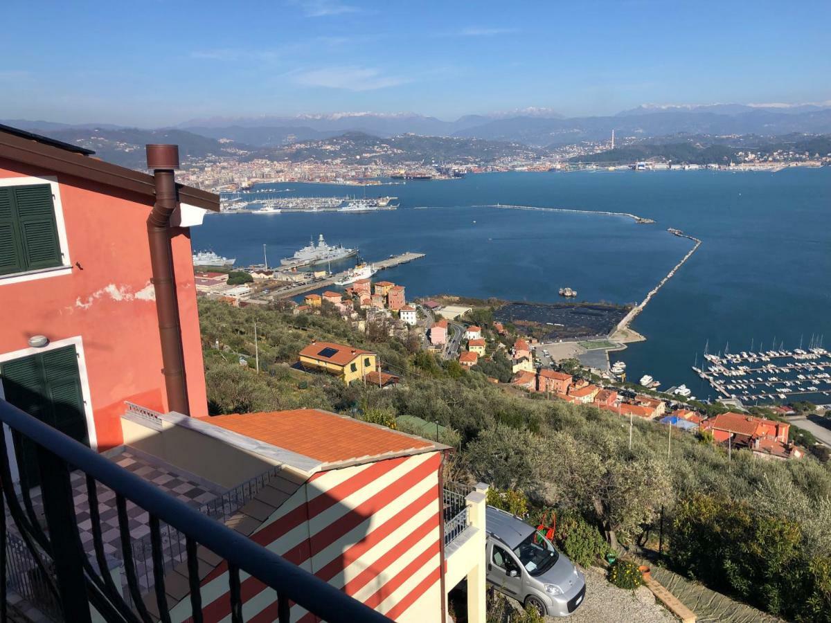 Villa La Finestra Sul Mare La Spezia Exterior foto